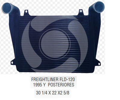 POSTENFRIADOR FREIGHTLINER FLD 120 (1995 Y POST.) BUJES 30-1/4"X22"X2-5/8" 400001 #EURORAD