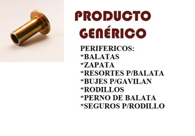 REMACHE BALATA ACERO ((P500-10) #GEN