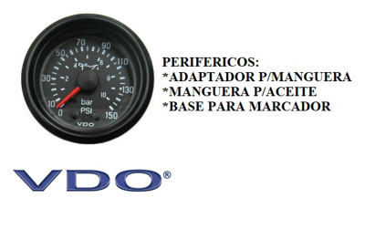 MARCADOR PRESION ACEITE FISICO ((P-10) #VDO
