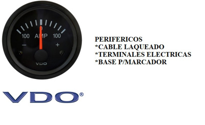 MARCADOR AMPERIMETRO 100/100 ((P-10) #VDO
