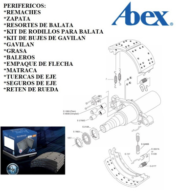 BALATA 6939 7" ((P-10) #ABEX