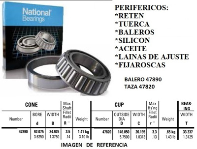 BALERO P/CORONA RKW 44000 ((P-10) #NATIONAL