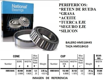 BALERO/TAZA HD208 SET415 ((P-10) #NATIONAL