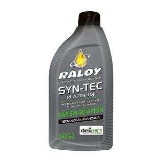 ACEITE RACING SYN-TEC 5W30 SN-GF5 DEXOS-1 GEN3 946 ML (6) #RALOY