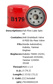 FILTRO OIL BFC (12) KUBOTA GP91 LF3591 PH2808 P550162 #BALDWIN